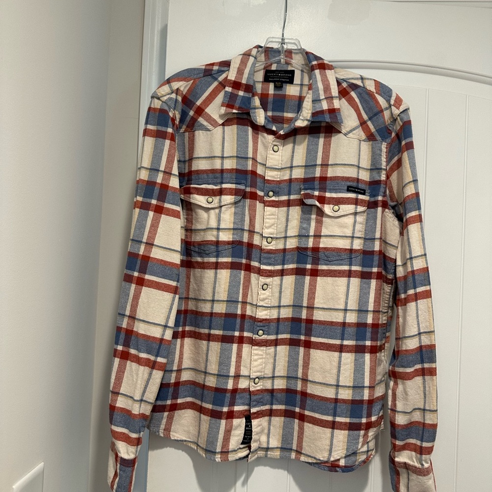 Men’s Pullover Lucky Brand Saturday Stretch - Medium